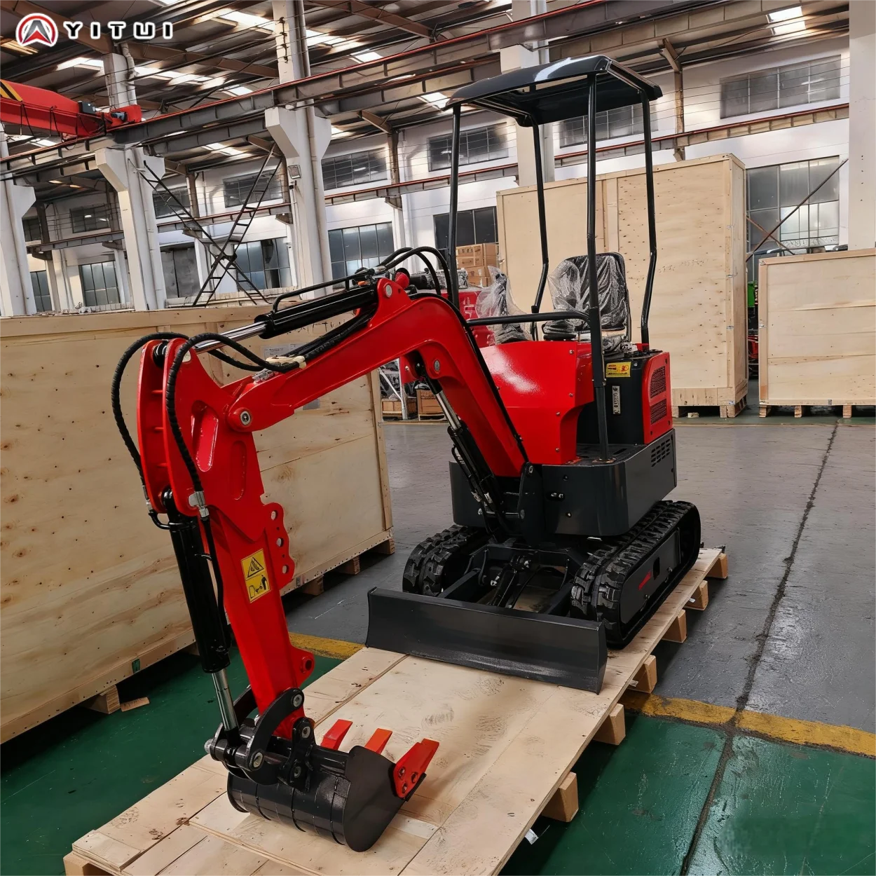 حفارة صغيرة 1 طن 1.5 طن 2 طن محرك كوبوتا عالي الجودة Ce Epa Euro 5 مخصص متعدد الوظائف حفارة صغيرة مجنزرة #4