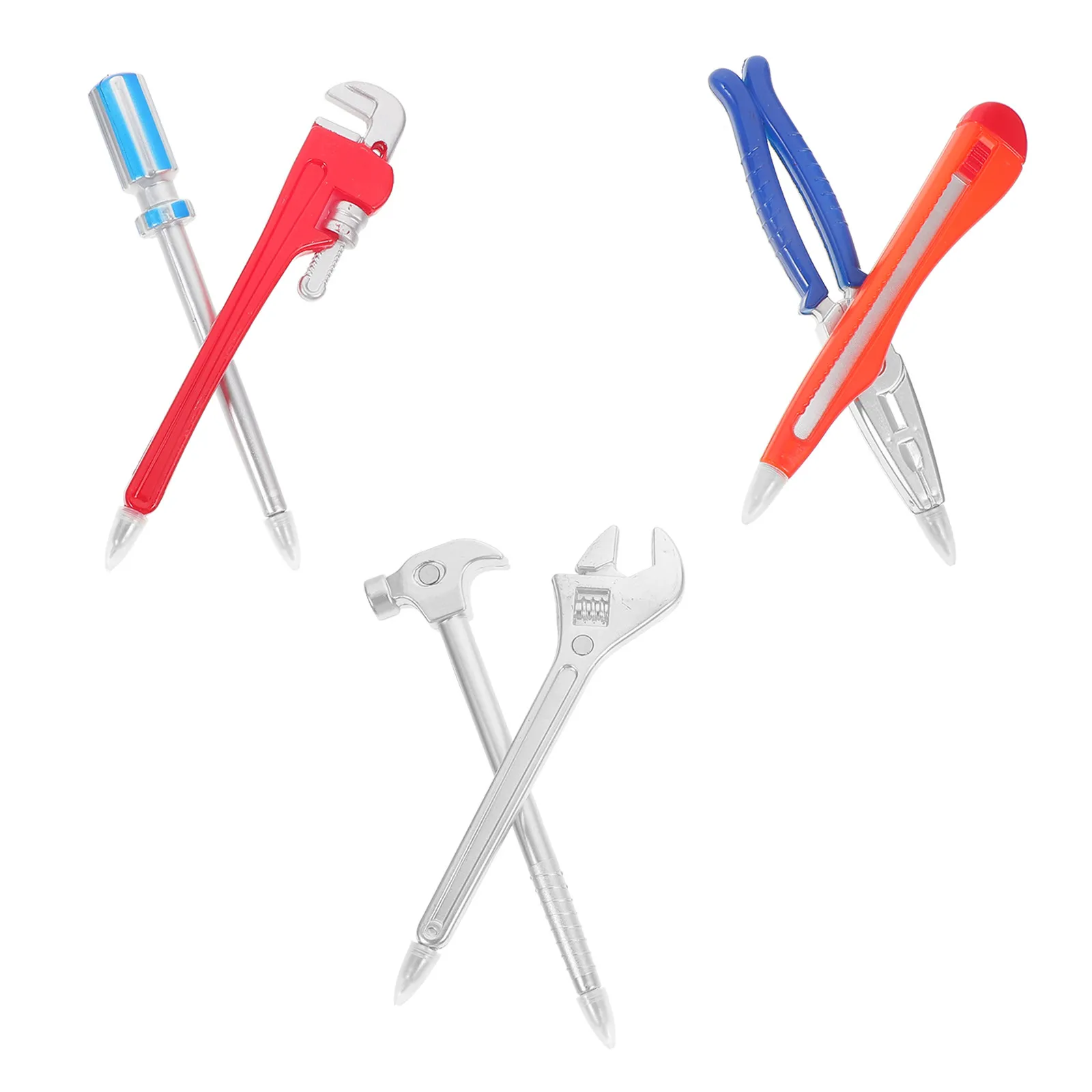 

Набор из 6 уникальных шариковых ручек в форме инструментов: качественные чернила, удобное письмо, стильный дизайн, забавные ручки для дома, оригинальный подарок для студентов