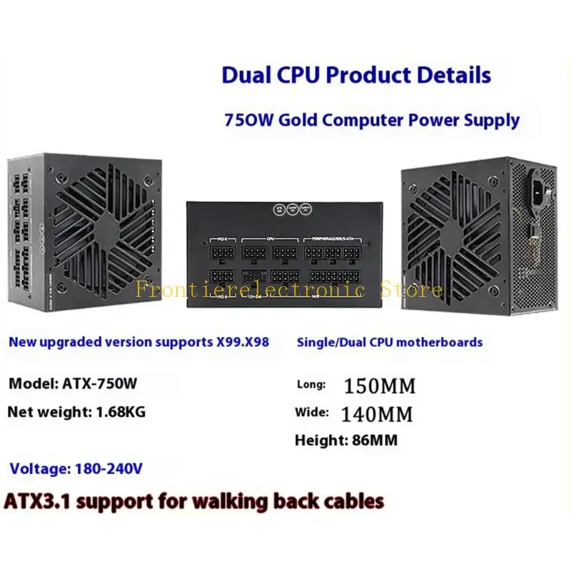 بطاقة رسومات G8DB 180-240V 750W تعدين إمدادات الطاقة من إمدادات الطاقة