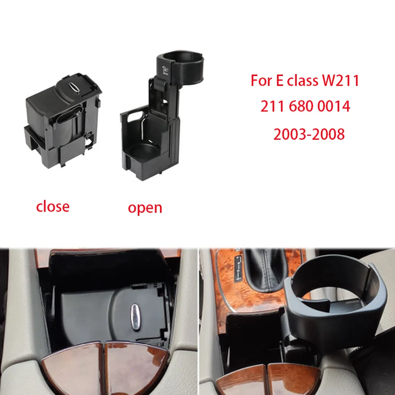 1pc Car Centre Console Cup Holder for Mercedes Benz E Class C219 W211 S211 CLS A21 16800014 B66920118