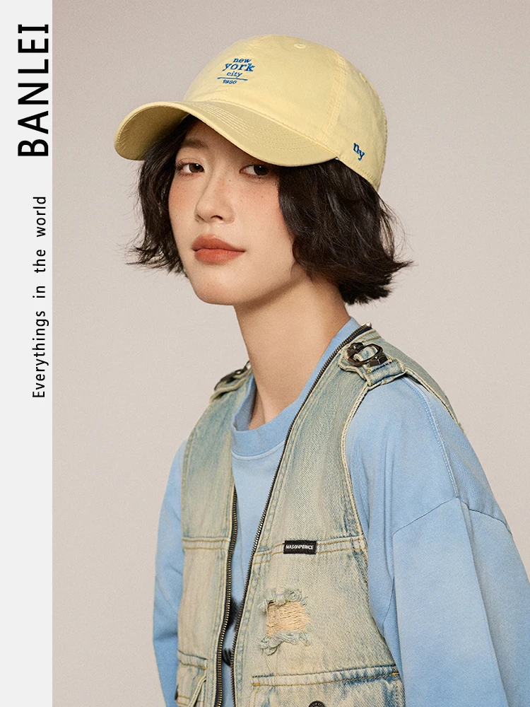 

Korean version embroidered thin baseball cap children's summer versatile outdoor sunshade cap