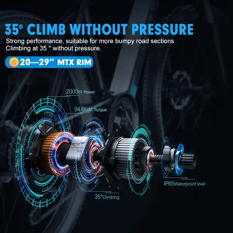 6 best sales 2000w electric bike kit - №2