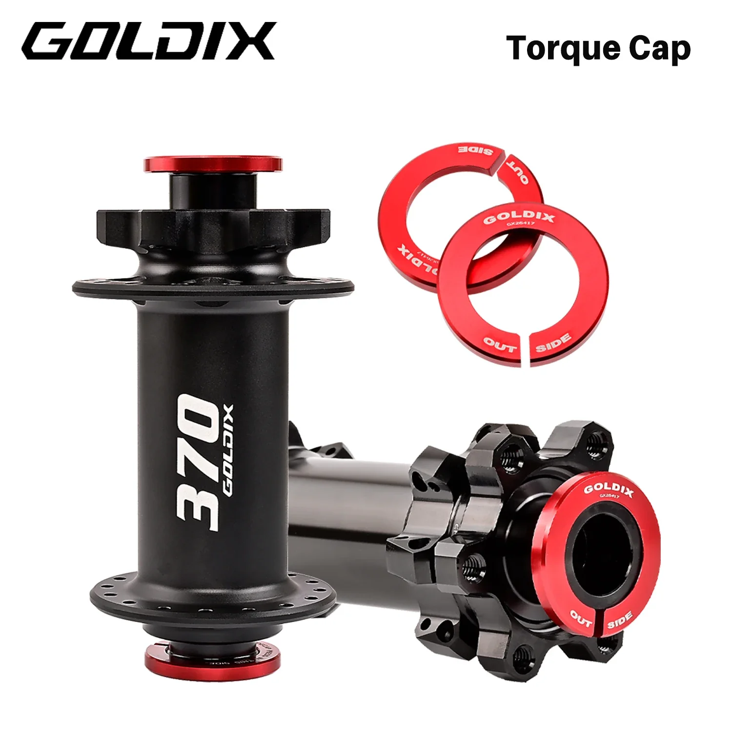 GOLDIX Bicycle Hub Torque Cap For Rockshox Fork Torque Cap Boost 15x110mm Endcap Converter view 2