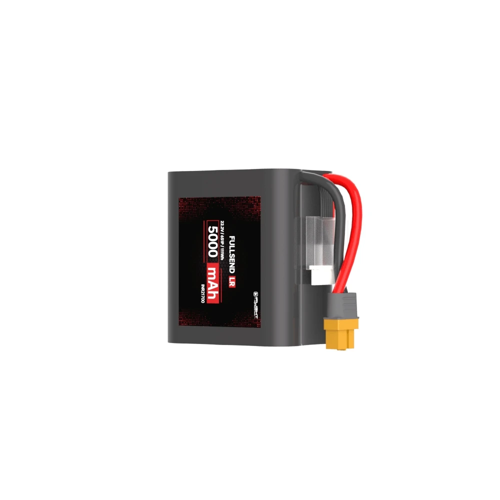 IFlight Fullsend LR 6S 5000mAh Low Multiplier Range Long Range Li-Ion Battery for Chimera7 Nazgul Evoque F6