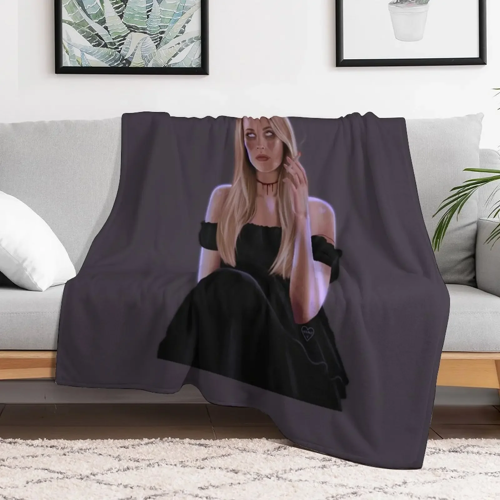 Madison Montgomery Throw Blanket Furry Thins Blankets