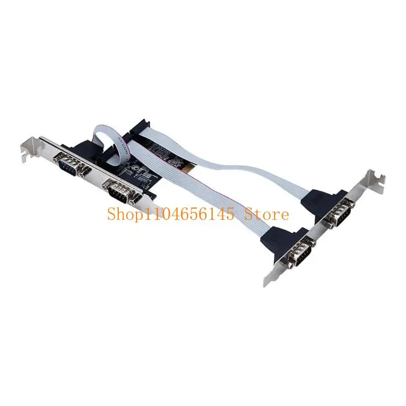 652F Improve Your Computer's Functionality with the AX99100 PCIe Serial Port Card
