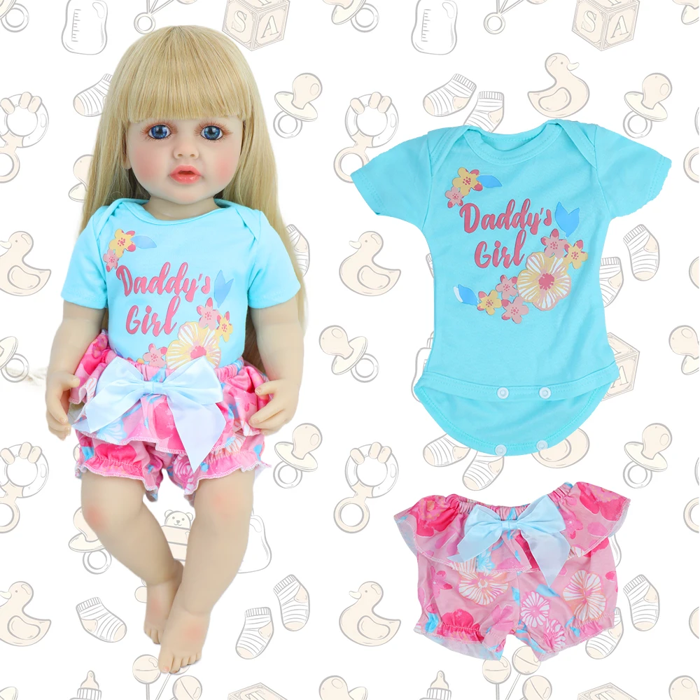 Nouveaux vêtements de poupée costumes adaptés pour 48-50CM bébé poupée 18-20 pouces Reborn bébé poupée vêtements accessoires vêtements costume pour poupée de génération