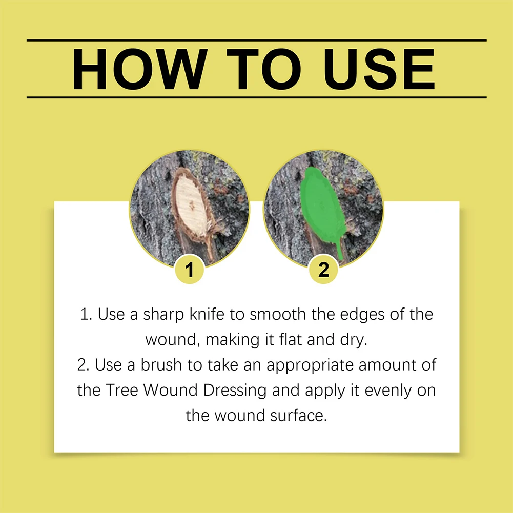 Tree Wound Dressing Tree Bonsai Wound Pruning Sealer Plant Cut Paste Pruning Compound Plant Healing Sealant for Tree and Bonsai