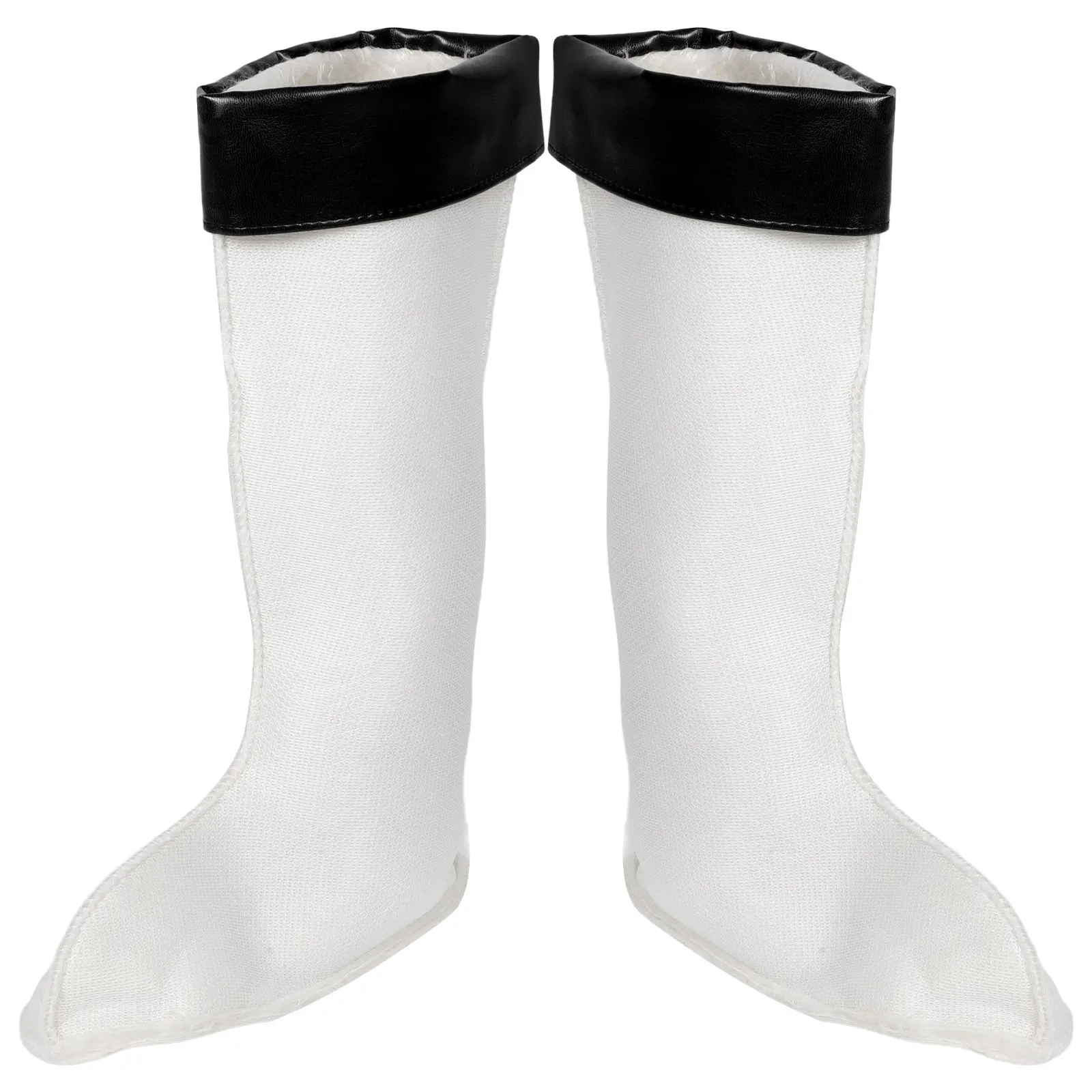 1Pair Detachable Rain Boot Liners Warm Winter Boot Liner Thick Eva Cloth Lining High Cuff for Men Women Rain Boots 40-41