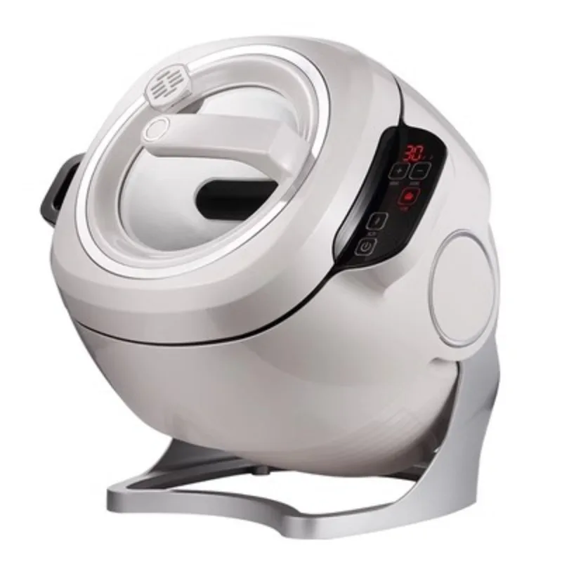 6L 220V  Intelligent Automatic Stir Frying Machine Household Electric Cooking Wok Pot Non-stick Multifunctional Cooker Pot 2000W