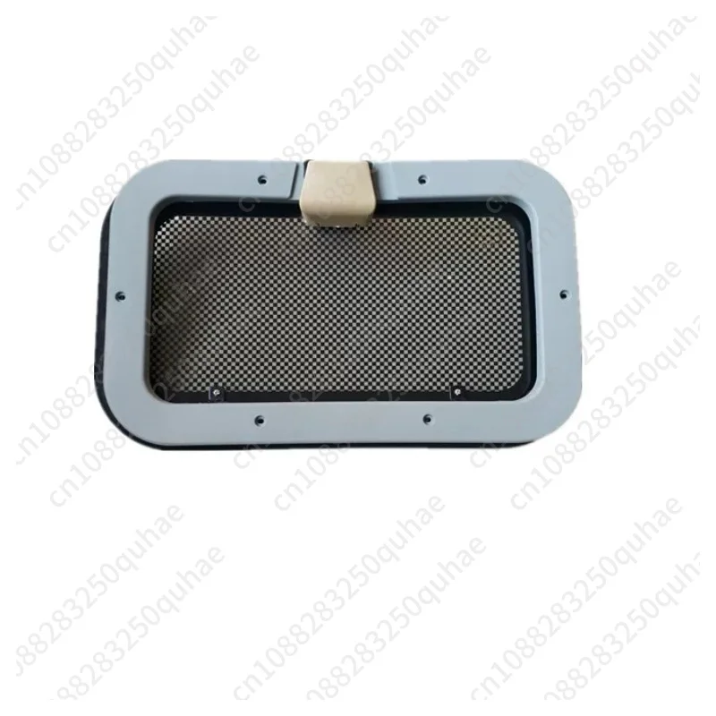 Universal Roof Vent Hatch, Shatterproof Tempered Glass Skylight for Passenger & Cargo Electric Cabin Cars