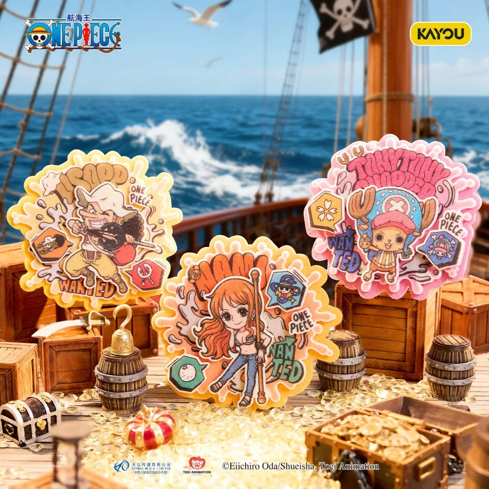 Kayou Original One Piece Non Woven Fabric Badge Cartoon Enchanting Characters Brooch Clothes Backpack Accessories Surprise Gifts