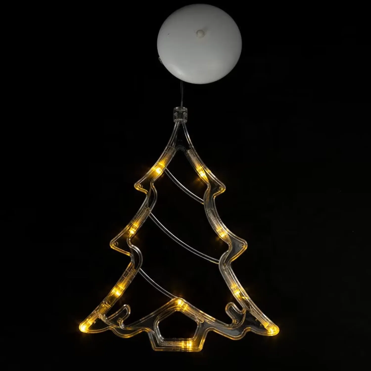 

Christmas LED Light Snowflake Santa Hanging Sucker Lamp Window Ornaments Decoration For Xmas Navidad New Year Decor