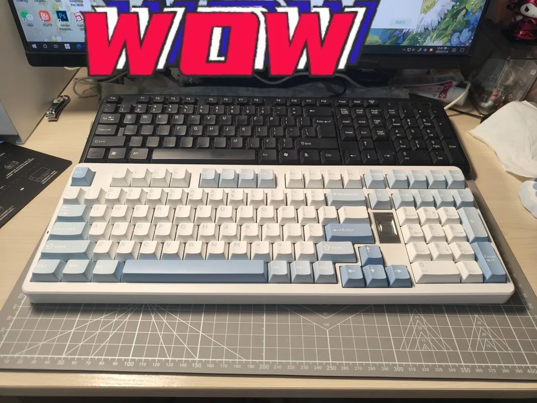 

MCHOSE G98 V2 Механическая клавиатура Индивидуальная беспроводная трехрежимная Bluetooth-спортивная игра Dedicated Pro