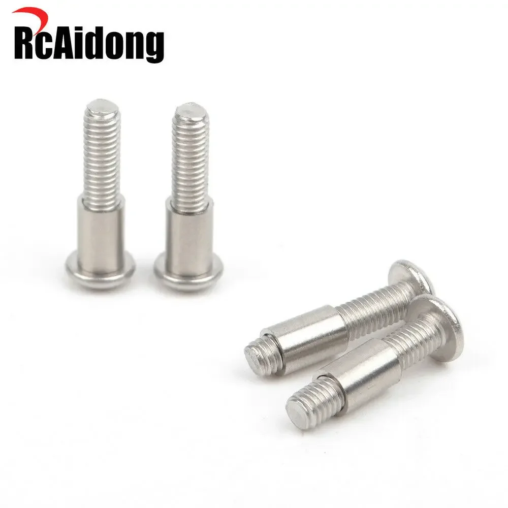 RcAidong 4 sztuk 3x14mm niskie tarcie stopniowe śruby dla Tamiya TT-02/TT02B/M05/WR02 zdalnie sterowany samochód wyścigowy części zamienne