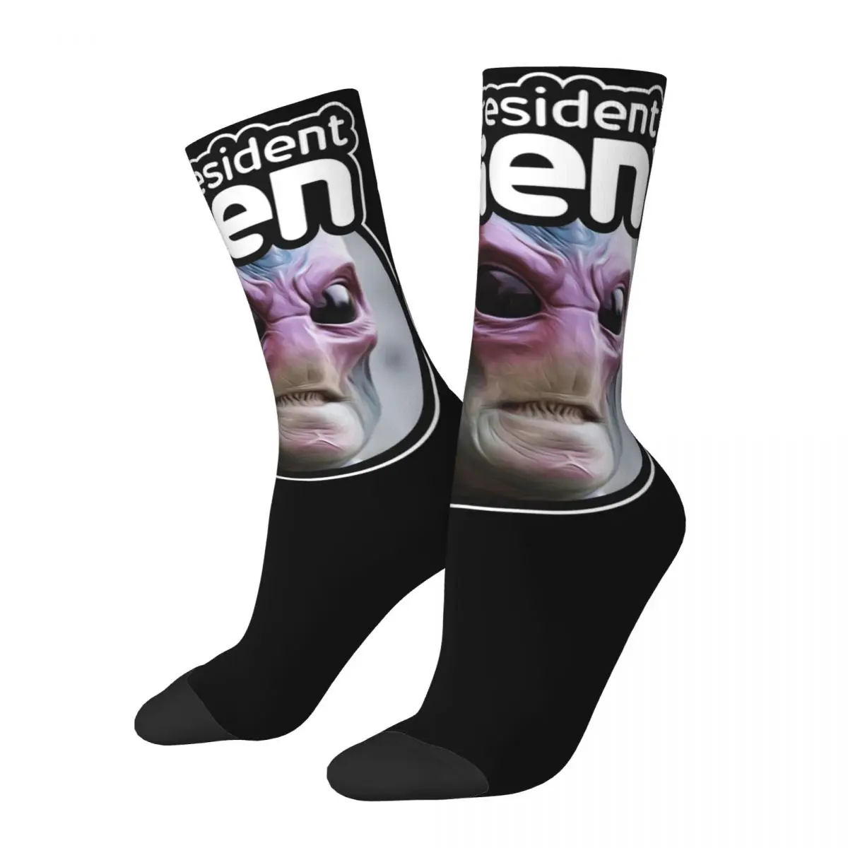 

Cozy Female Socks This Is Some BullSht Product Cute Resident Alien Graphic Socks All Season