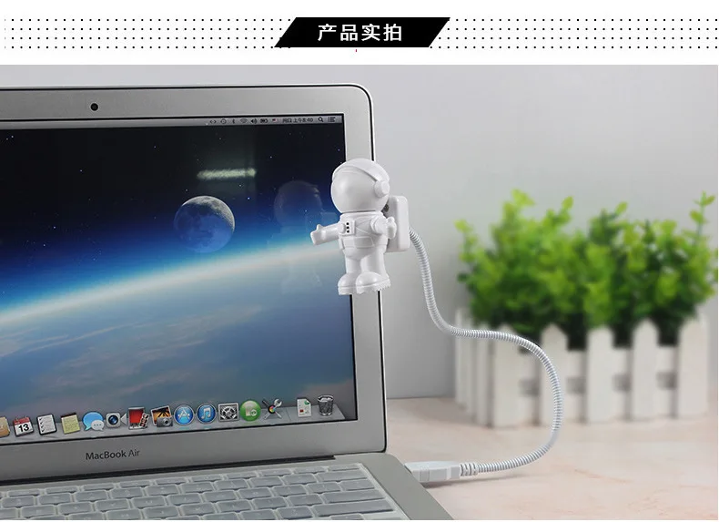 Upgraded Astronaut USB Light Astronaut Plug In Night Light Creative Gift Keyboard Fill In Dormitory Portable Light