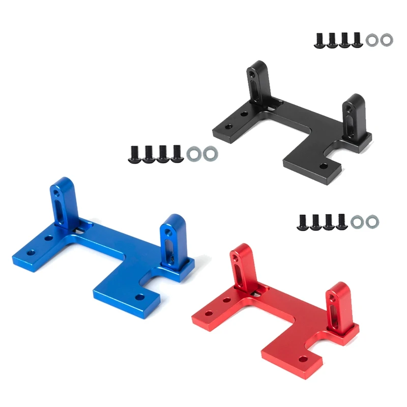 Steering Gear Bracket G-6003 Tractor Beam Hole For 1/14 Tamiya Truck Metal Accessories ,Blue