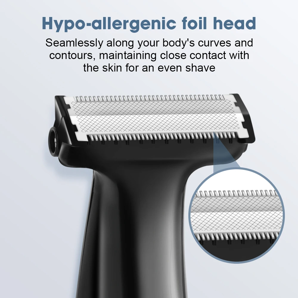 Kemei KM-1910 مقاوم للماء ماكينة حلاقة كهربائية أداة قص الحواجب USB قابلة للشحن الحلاقة الرجال أداة تهذيب اللحية ماكينة حلاقة للرجال #4