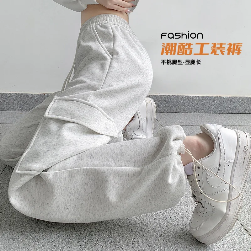 ワイドレッグパンツ 快適なレディース 夏 吸湿発散性 ゆったりシルエット ミニマリスト INSトレンド アウトドアアクティビティ 速乾性 OL