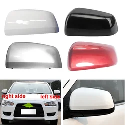 Cubierta de espejos retrovisores para coche Mitsubishi Lancer EX, carcasa de espejo retrovisor pintada en Color, 2009, 2010, 2011, 2012