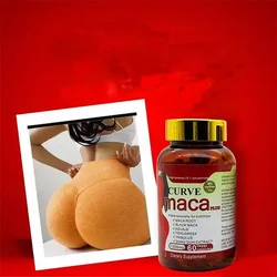 2 bottles of Ultimate Maca Hip Lift Capsules for Firming Women's Care and Maintaining a Perfect Body Supplement