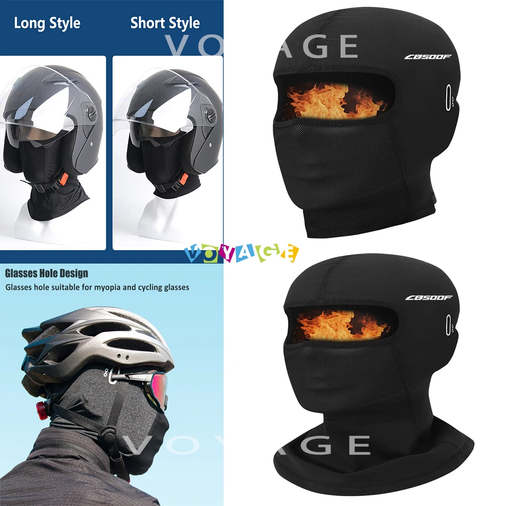 

New For HONDA CB500F CB 500F 500 Motorcycle Neck Full Face Mask Windproof Face Shield Biker Mask Accessories