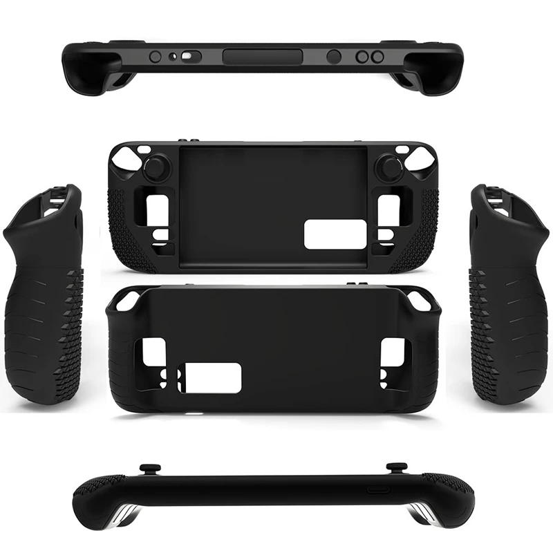 جديد الغطاء الواقي شل للبخار سطح السفينة عدم الانزلاق غطاء سيليكون للصدمات لعبة وحدة التحكم أجزاء للبخار سطح السفينة الملحقات