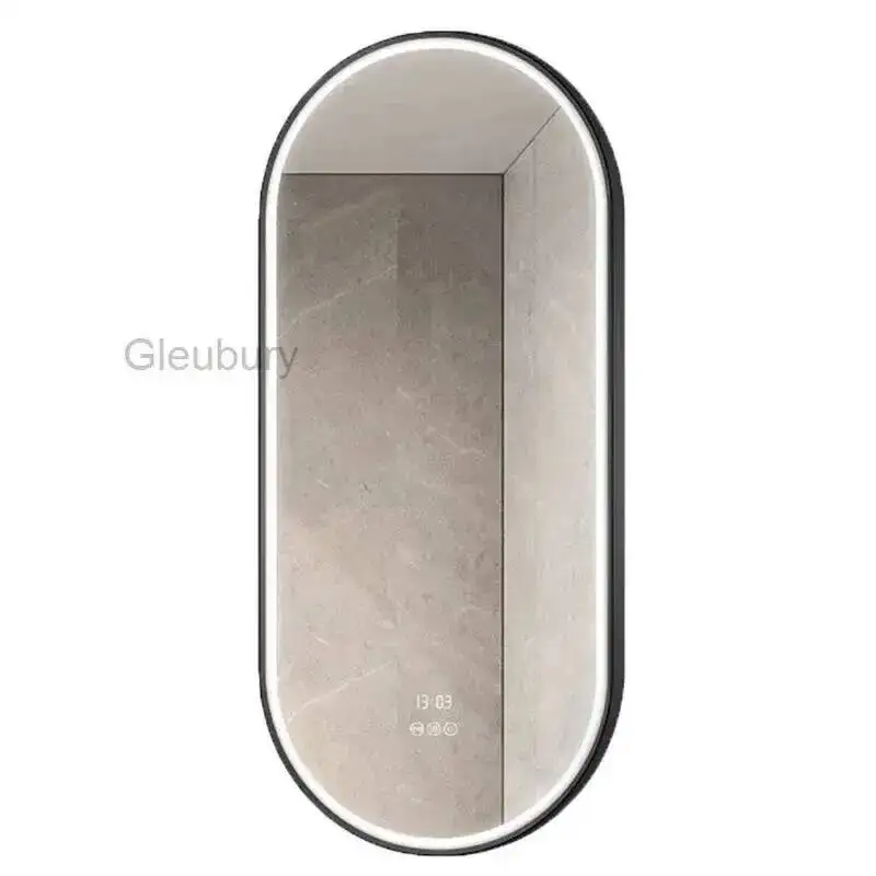 Mirror Lights Round Mirroring Acrylic Makeup Large Full Body Mirrors Long Backlight Length Espejos Bathroom Wall Lighting Big
