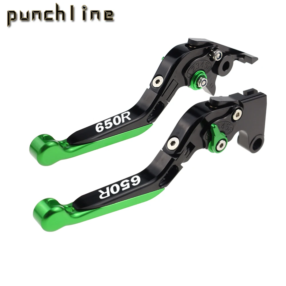 

Fit For NINJA 650R 2017-2023 NINJA650 R ER-6F Motorcycle CNC Accessories Folding Extendable Brake Clutch Levers Handle Set