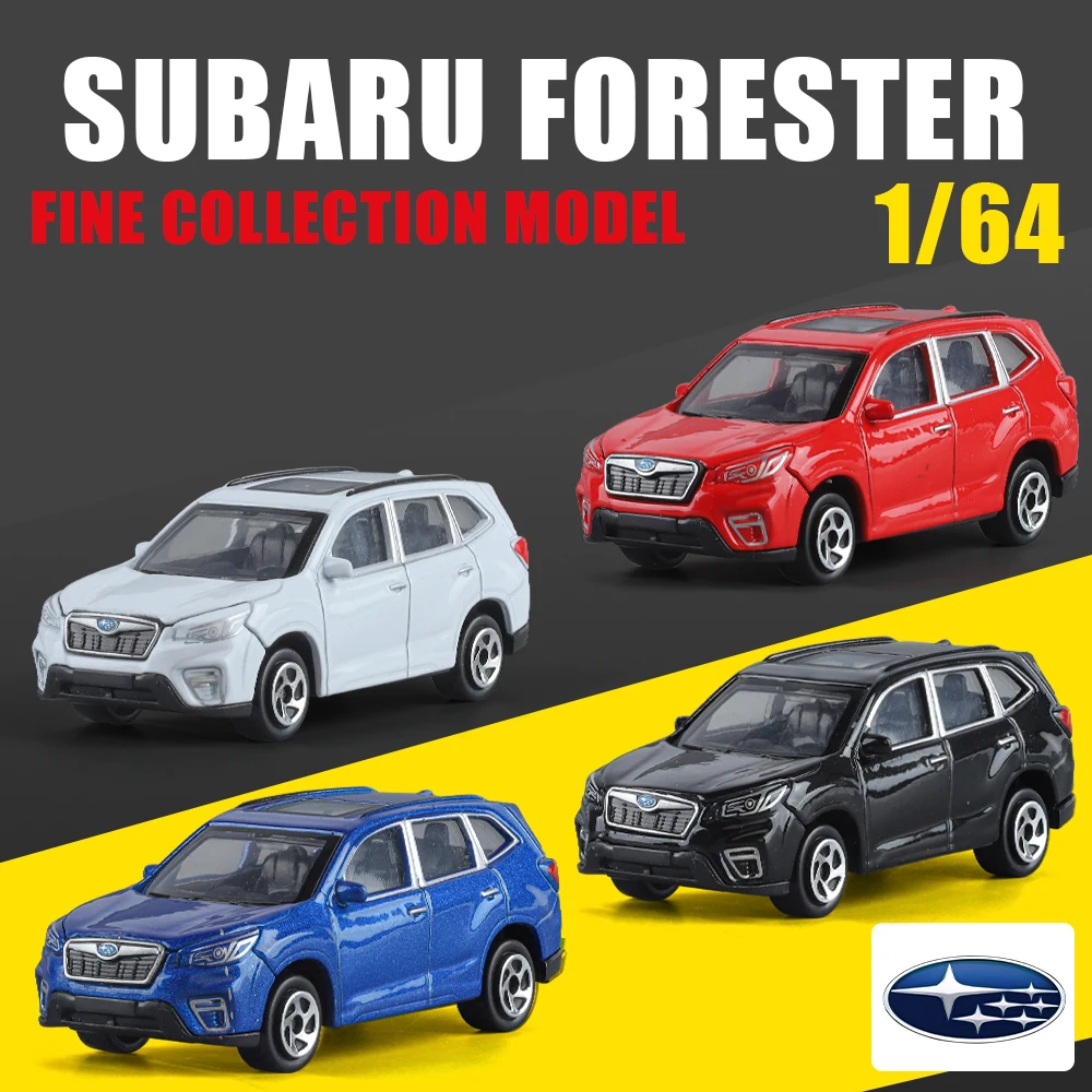 

MINI 1/64 Subaru Forester Super Racing Alloy Diecast Miniature Car Model Exquisite Gift Box Kid Toy Decoration Ornament Collecti