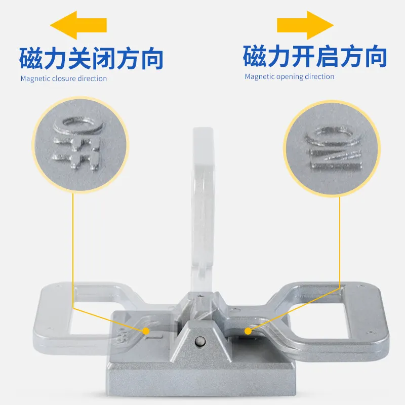 Portable Magnet Permanent Magnet Suction Cup 50KG Strong Magnetic Steel Plate Iron Absorber Convenient Permanent Magnet Lifter