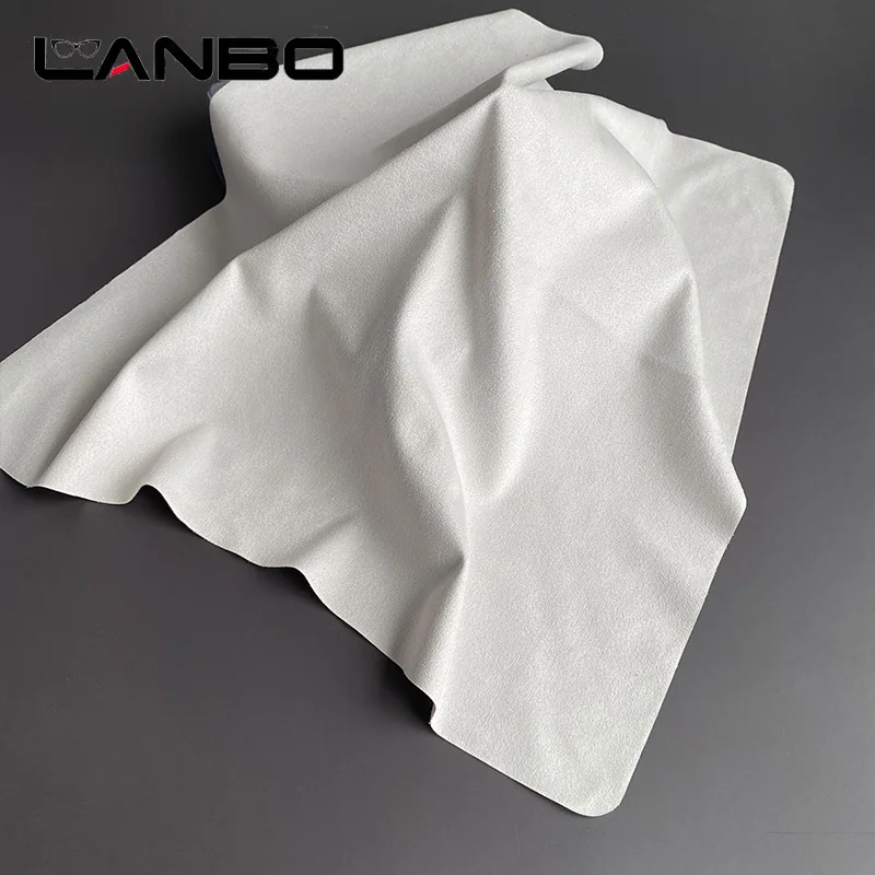 2/5/10pcs 35*35cm Big Size Eyeglasses Chamois Glasses Cleaner Microfiber Eyeglasses Cleaning Cloth For Camera Lens Phone Screen