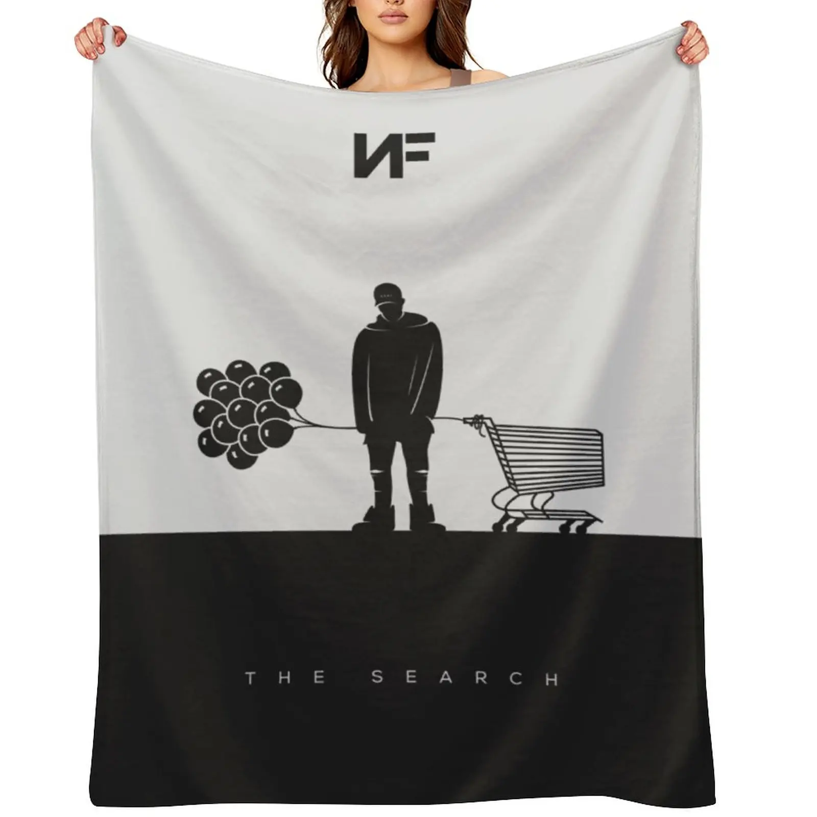 

NF - The Search Throw Blanket Decoratives Summer Winter beds Nap Blankets