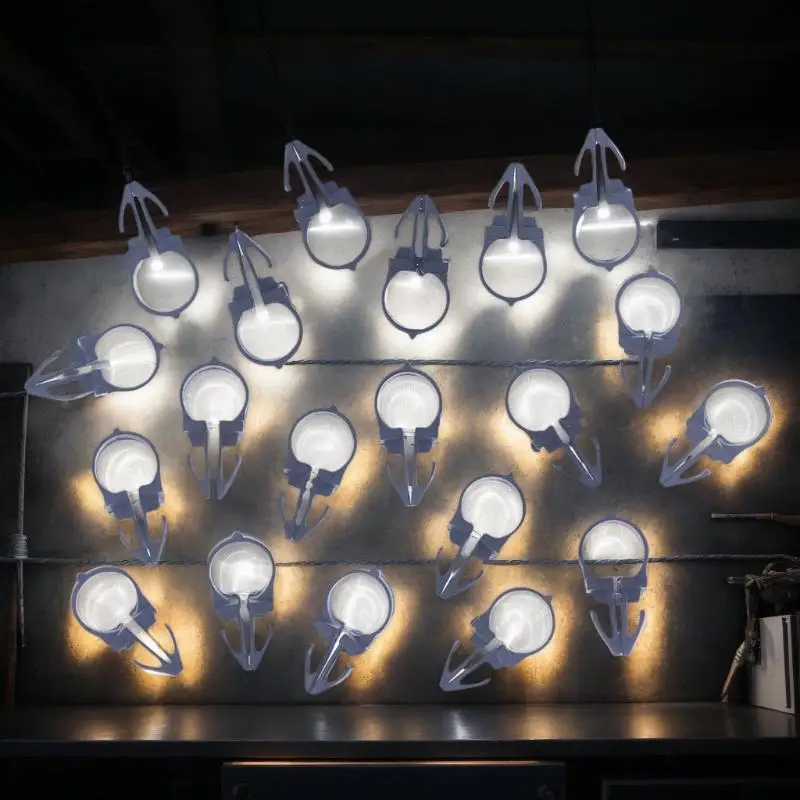 고강도 축구 골 수리 및 스포츠 장비 교체를 위한 견고한 축구 네트 클립 20개 팩