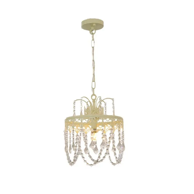 

Romantic crystal chandelier American light luxury clothing store B & B corridor entrance bedroom restaurant chandelier