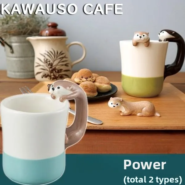 

Creative Japanese Sle Cerc Sea Mugs DECOLE Fun Design Gift for Home Use Universal Kawauso Ce Sea Cup