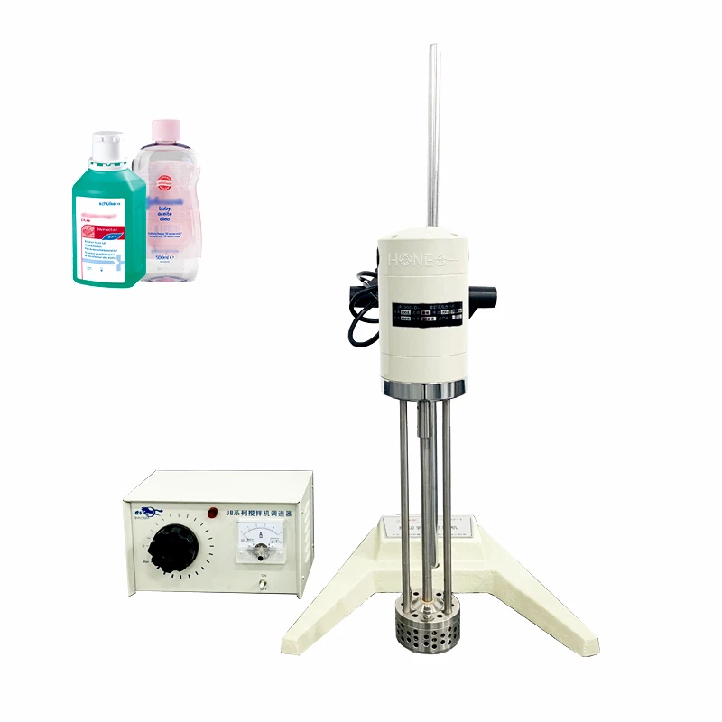 

Hone small lab 5L Liquid Cream Shampoo Detergent Liquid Soap Agitator Homogenizer Mixer Mixing Machine