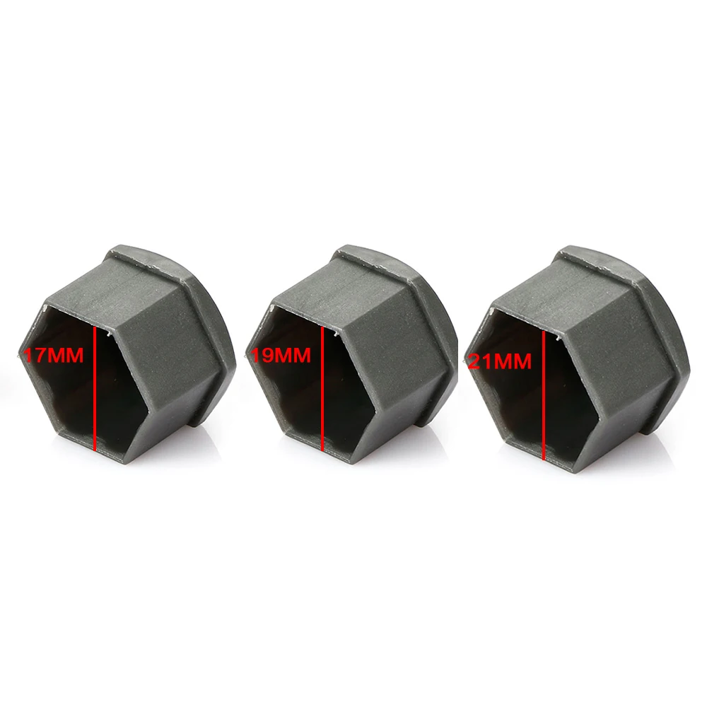 20Pcs Universal 17mm Plastic Car Wheel Nut Covers Bolt Caps For Audi A3 A4 B8 B9 A5 Q3 Q5 Q7 A6 A7 Auto Accessories