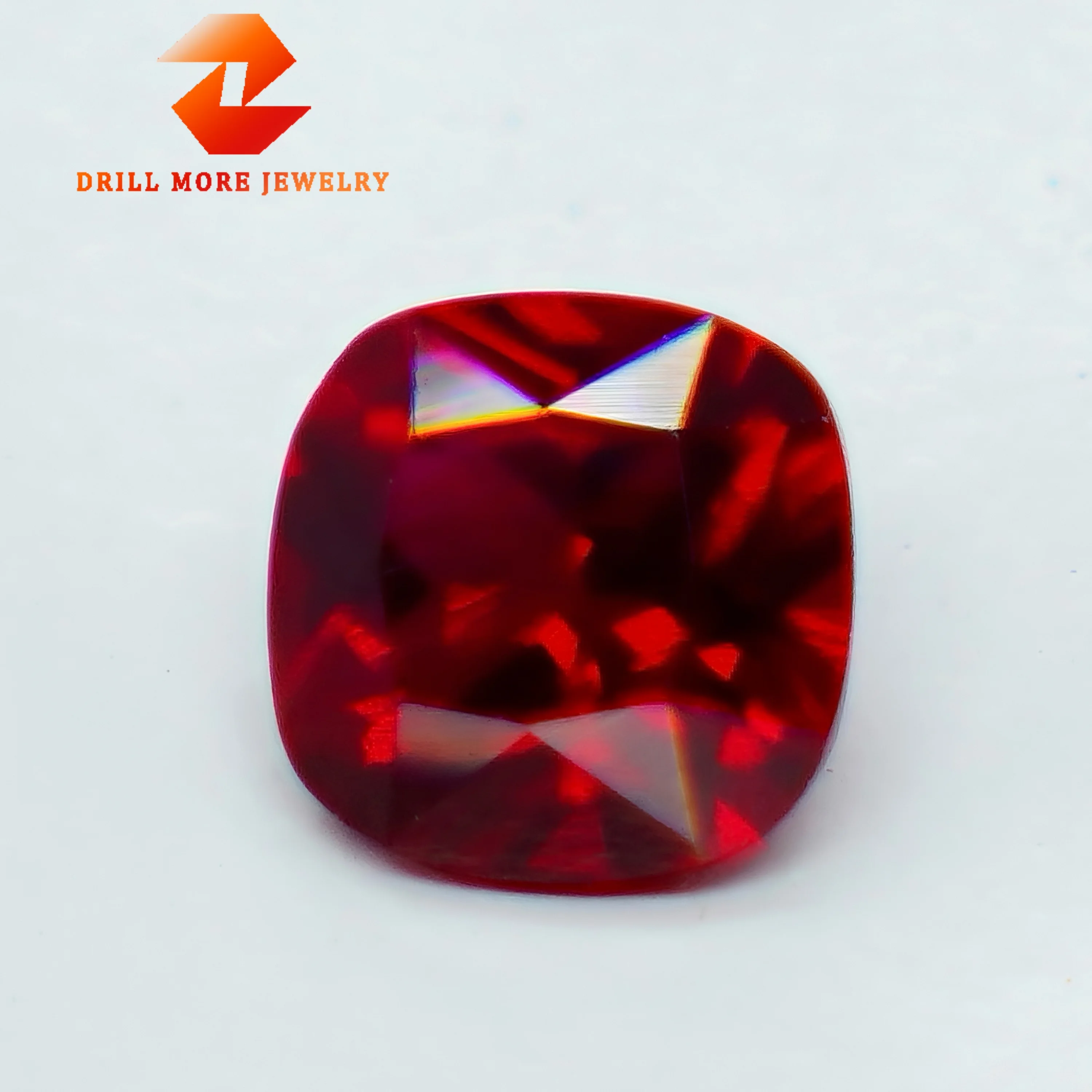 Top Pigeon Blood Lab Grown Ruby AGL Certified Loose Gemstones Cushion Cut With AGL Certificate For Jewelry Making 2