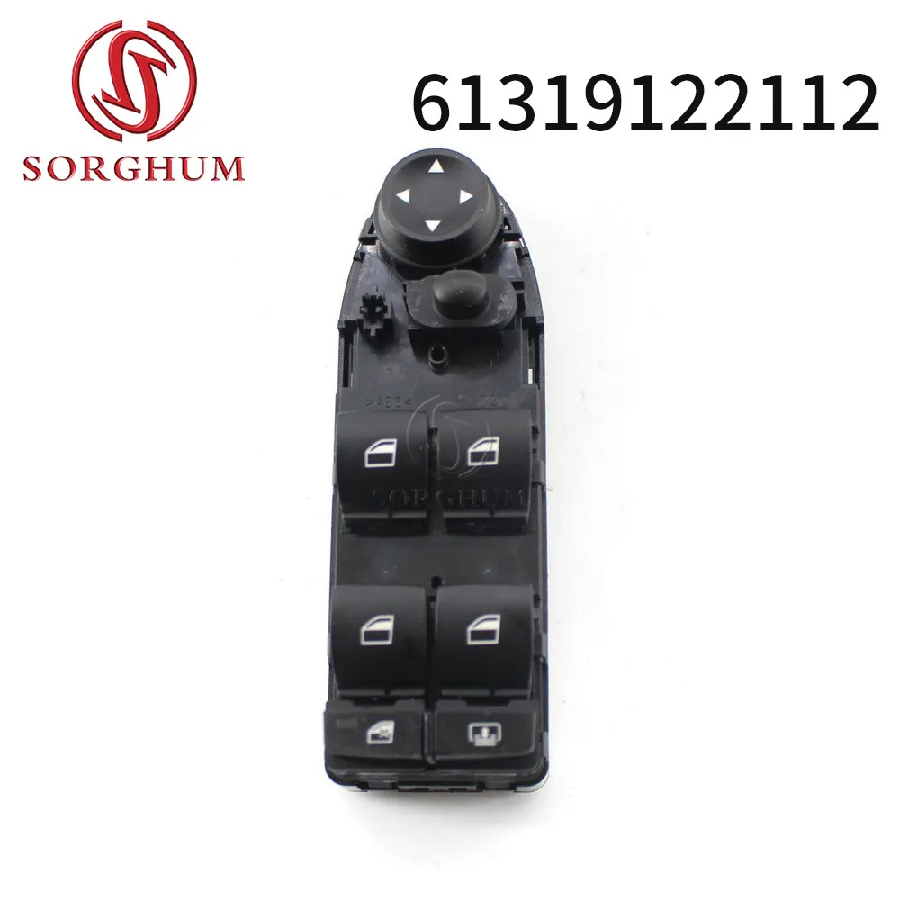 

SORGHUM 61319122112 For BMW 5 Series E60 E61 M5 550i 523i 520i 530i Car Electric Master Window Switch Console Button 61319122113