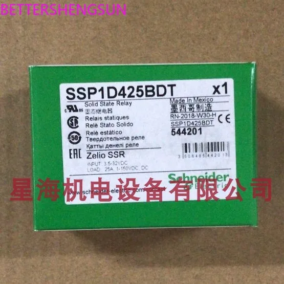 Ssp1d425bdt Single-Phase Panel Solid State 1-150vdc Control Voltage 3.5-32V