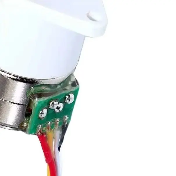 

For GM12-15BY Mini Stepper Motor: 5V Brushless DC, 2-Phase 4-Wire, All Metal Gear Reduction