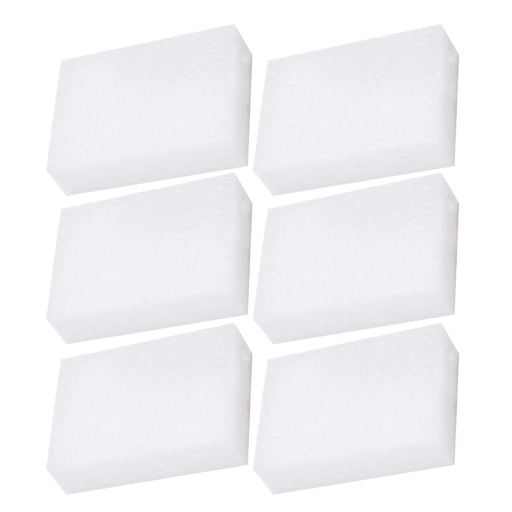 6 Pcs Felt Pads Foam Mats Flat Panel Foams Wool Felting Needle White Pin Cushion DIY Work