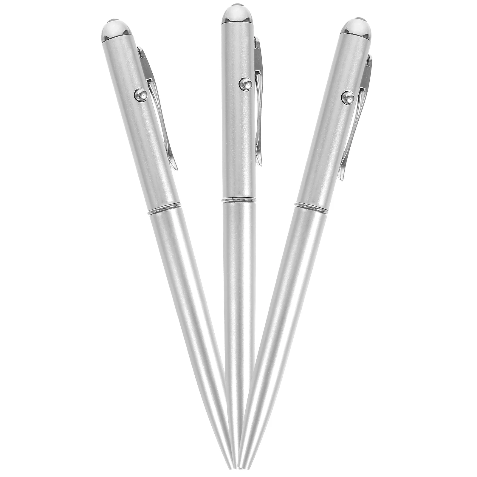 

3 Pcs Invisible Light Ballpoint Pen Come Detection Tool for Fake Money Reusable Bagged Cash Ink Currency Plastic UV