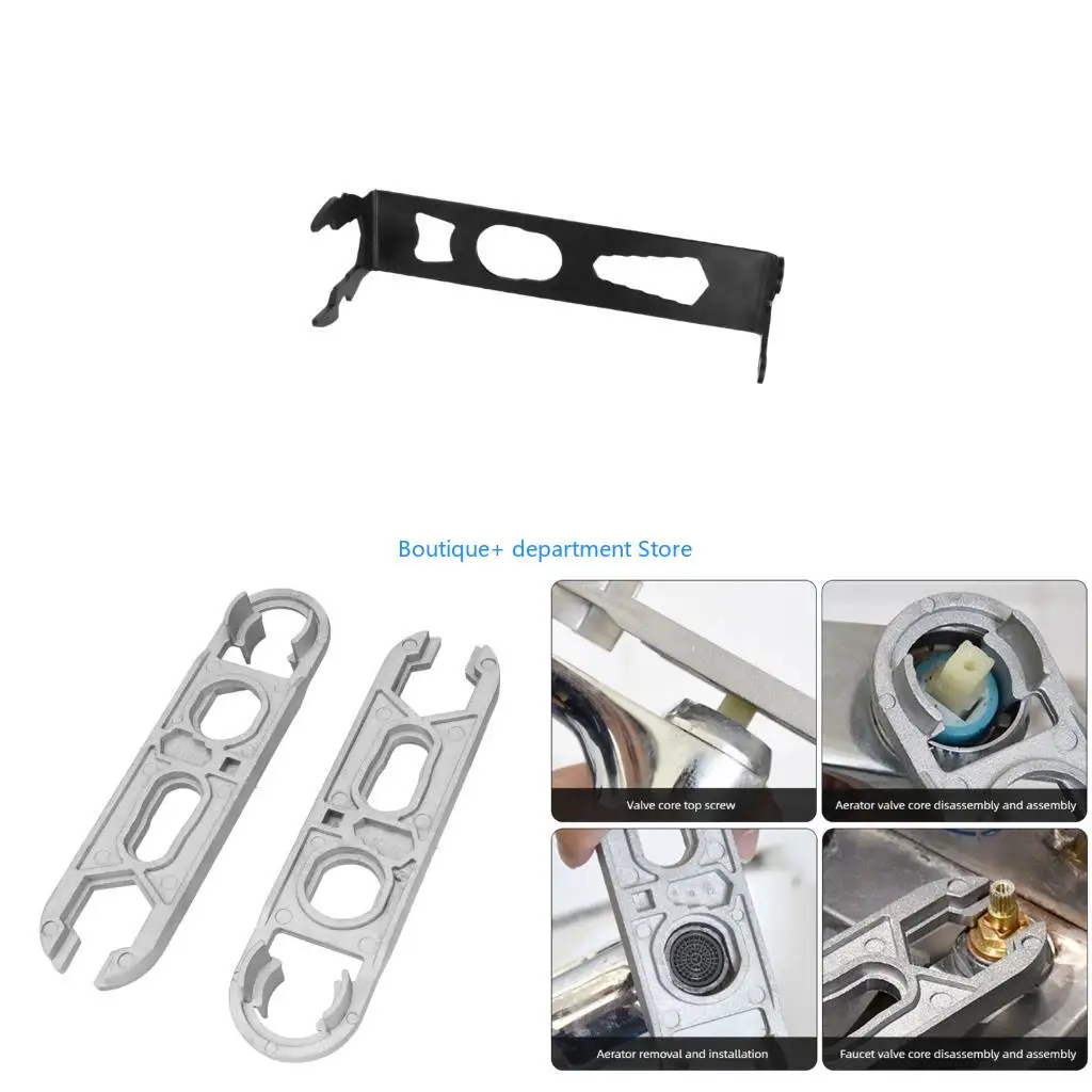 E1PD Basin Wrenches Sink Wrenches Set Under Sink Plumbers Wrenches Multifunctional Faucet