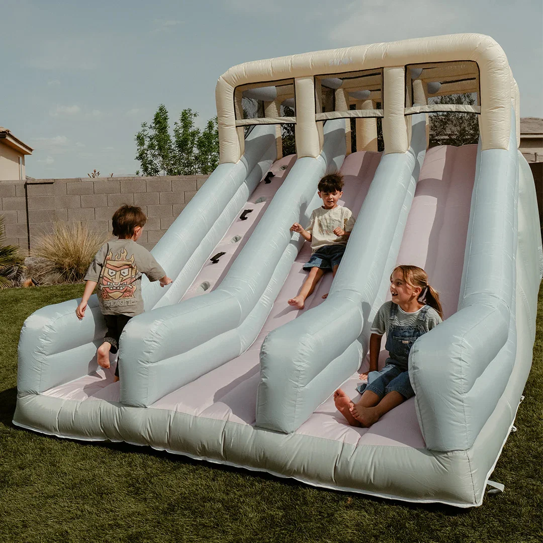 

Hot Selling Double Slide Indoor and Outdoor Inflatable Castle Inflatable Slide Bouncer Jumping Castle with Blower9' x 15'3" x 7'