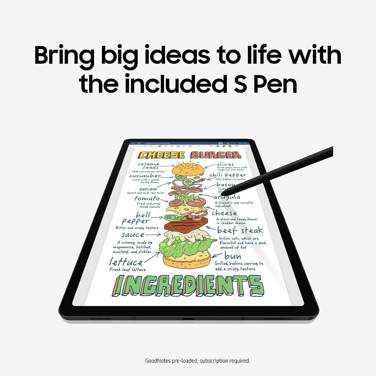 تابلت سامسونج جالاكسي تاب S9 12+256G مع قلم S 11 بوصة إدراج واي فاي رؤية تابلو منتج محلي أصلي لرسم Ai