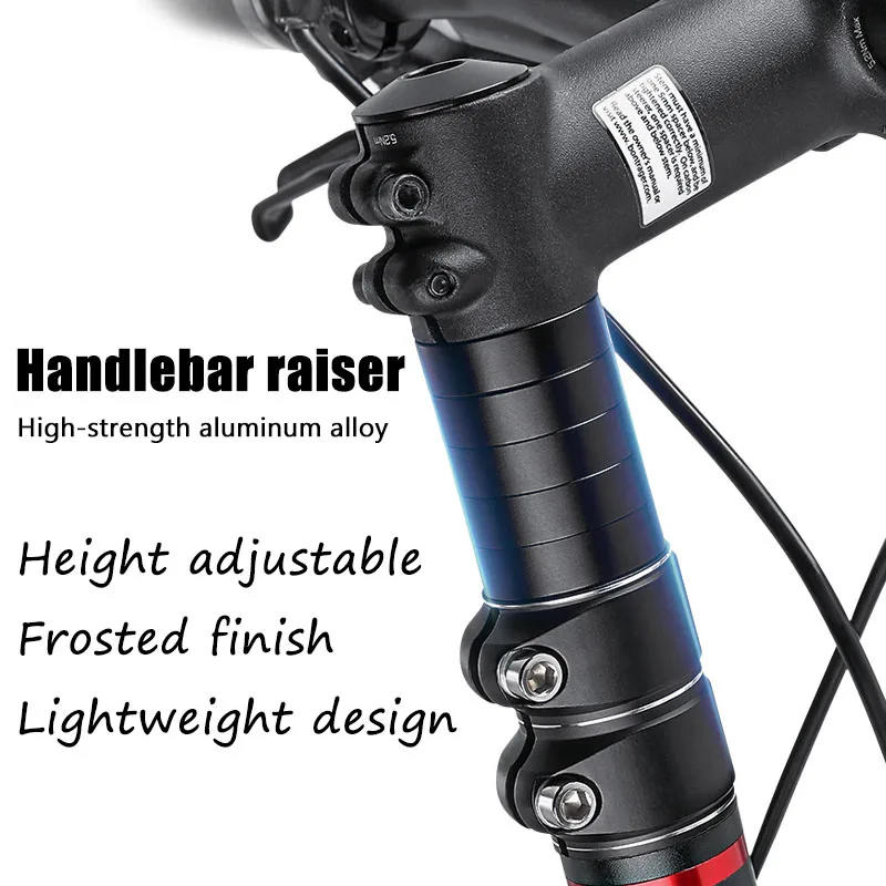 TOSUOD Mountain bike stem heightener handlebar heightening faucet lift extension adjustable accessories universal