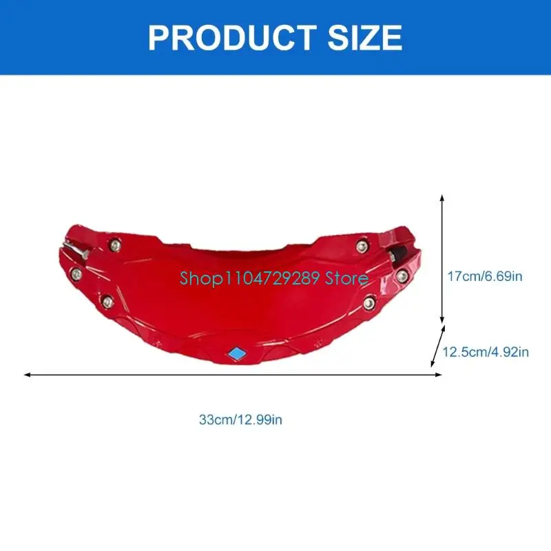 D8KE nâng cấp phanh Caliper Tản tản nhiệt Cài đặt an toàn Cài đặt độ chính xác Kỹ thuật bảo vệ caliper cho xe